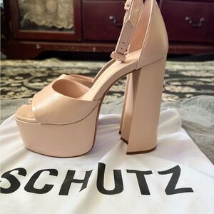 SCHUTZ Women's Blush Platform Sandals